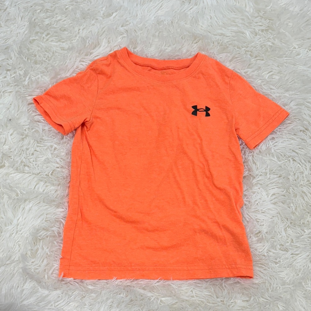 Under Armour Kids Bright Orange Tee